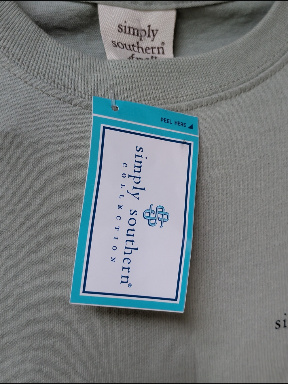 NWT Simply Southern VIRGINIA Blessed - Thanksgiving Autumn Long Sleeve Top Small - Picture 6 of 8